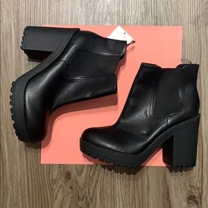 Platform Ankle Boots